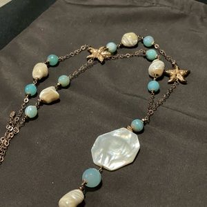 Sea Inspired Chain Long necklace